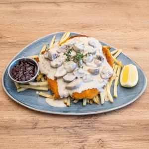 CHAMPIGNON-RAHM SCHNITZEL