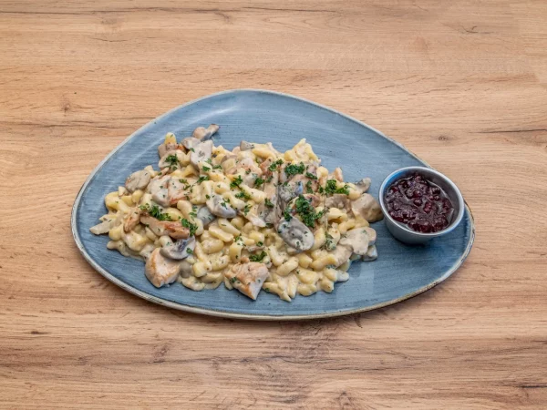 RAHMSPÄTZLE mittags (vegetarisch)